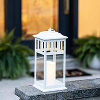 KSP Brighton Indoor/Outdoor LED Lantern Medium (White)