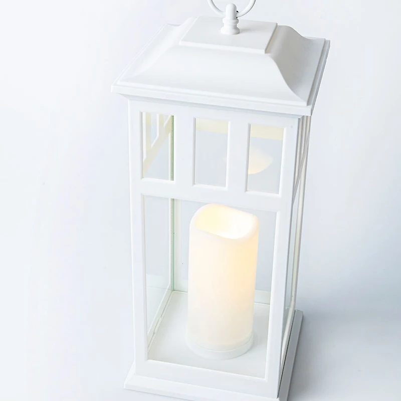 KSP Brighton Indoor/Outdoor LED Lantern Medium (White)