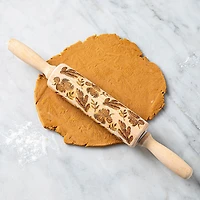 Koopman Christmas Cucina 'Assorted' Wood Rolling Pin 5cm Dia. x 35cm