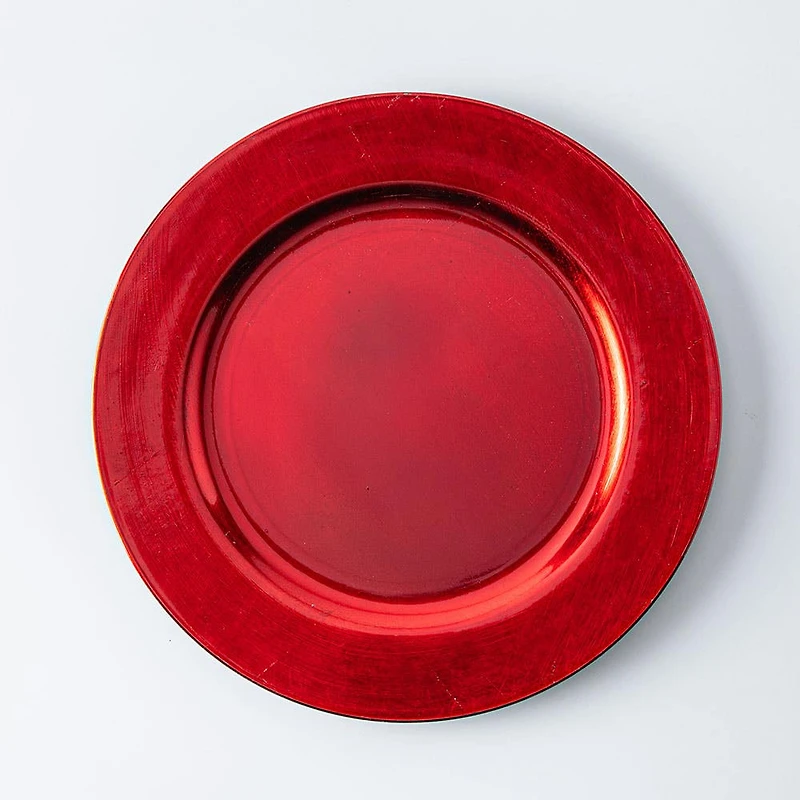 KSP Everyday Charger Plate (Red)