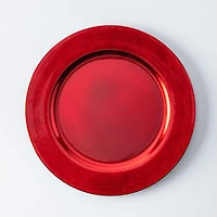 KSP Everyday Charger Plate (Red)