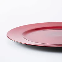 KSP Everyday Charger Plate (Red)
