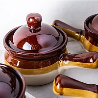 Kitchen Basics Onion Soup Bowl Set - Brown