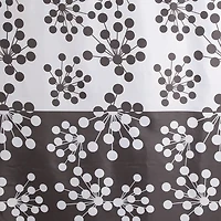 Harman Reinforced Grommet 'Bud' Shower Curtain (Black)
