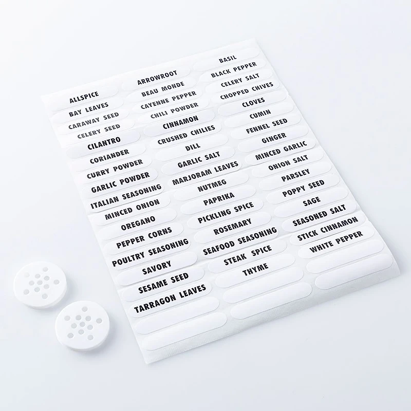 Prodyne Spice Tower Stacking Bottles With Sifter Lids (Set of 6)