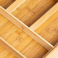 KSP Natura Bamboo Cutlery Tray Expandable (Natural) 33.5/59 x 46 x 7cm