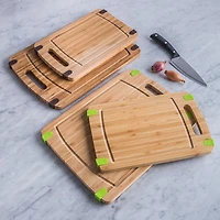 KSP Grip It Bamboo Cutting Boards - Set of 2