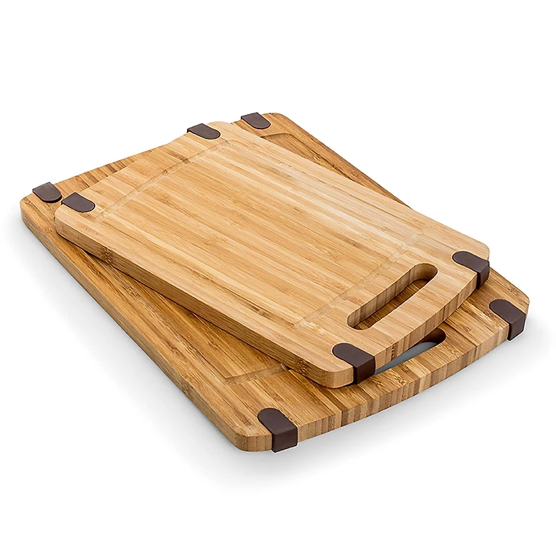 KSP Grip It Bamboo Cutting Boards - Set of 2