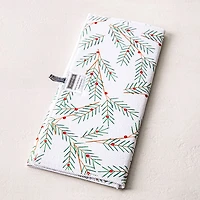 Harman Christmas 'Holly' Microfibre Dish Drying Mat (White)