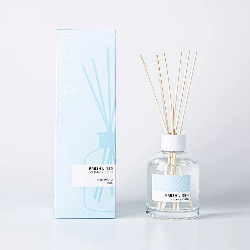 KSP Casa 'Fresh Linen' Reed Diffuser 140mL
