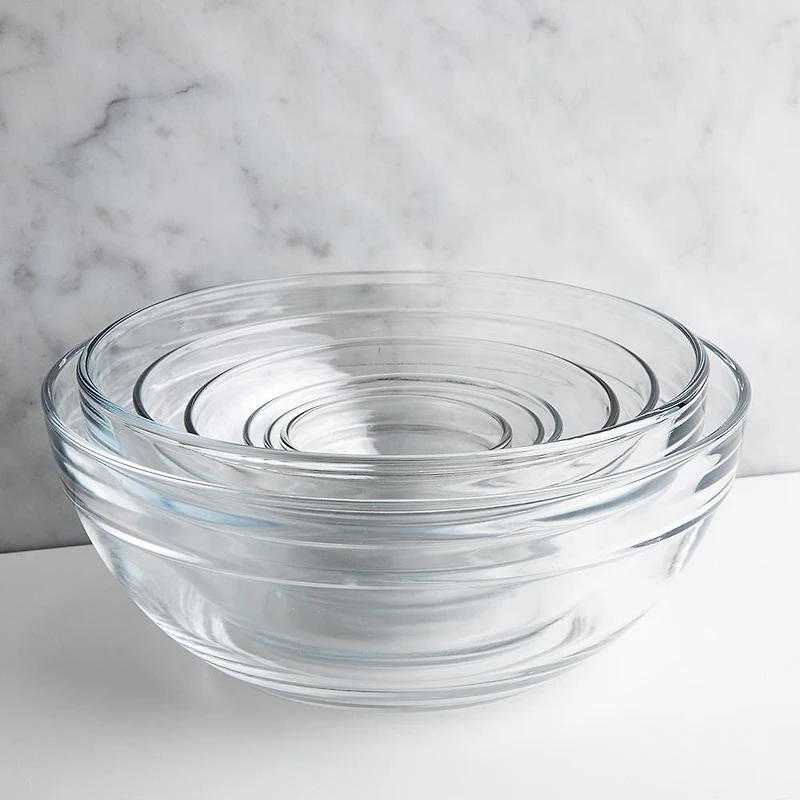 Kitchen Basics Stackables Glass Nesting Mixing Bowl (1.2 L)