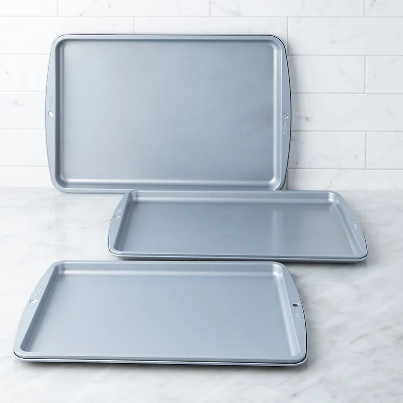 Wilton Recipe Right 3pc. Cookie Sheet Set