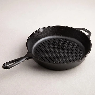 Lodge Logic Cast Iron Grill Pan - 10.25"