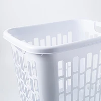 Sterilite Easy Carry '2 Bushel / 70L' Plastic Laundry Hamper (White)