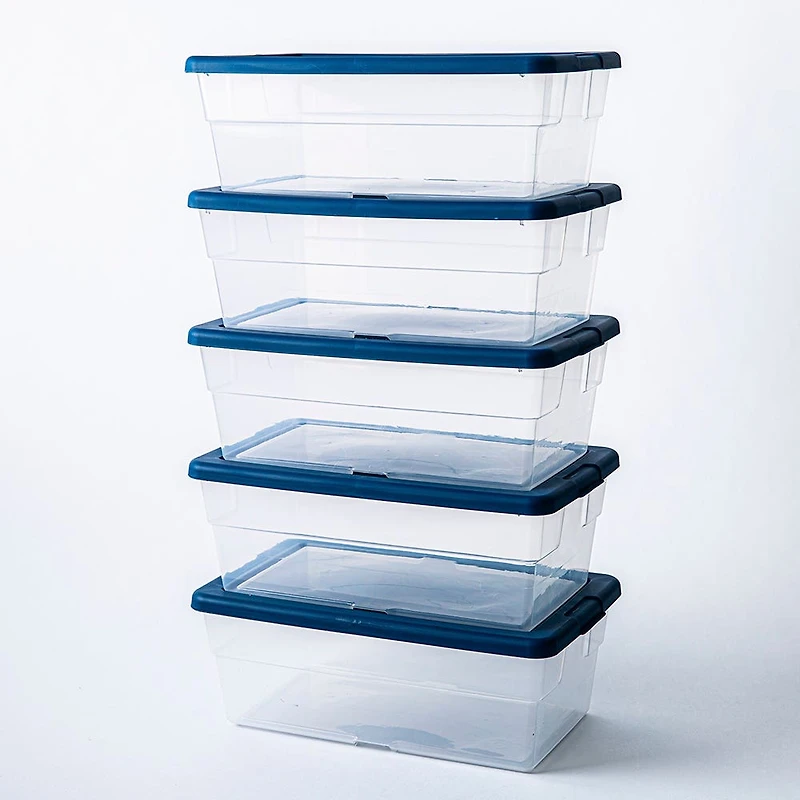 Sterilite Box '5.7l/6qt.' Plastic Storage Bin with Lid