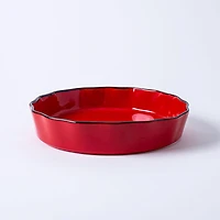 KSP Tuscana Round Fluted Pie Dish (Red)