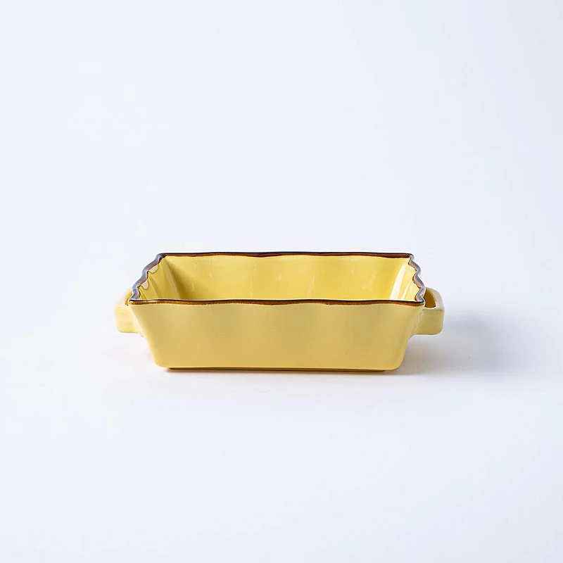 KSP Tuscana Rectangle Fluted Bakeware with Handle