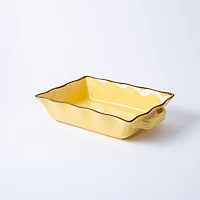 KSP Tuscana Rectangle Fluted Bakeware with Handle