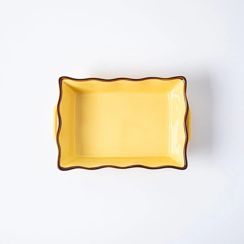 KSP Tuscana Medium Rectangle Fluted Bakeware with Handle