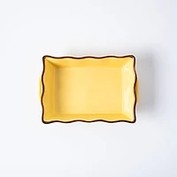 KSP Tuscana Rectangle Fluted Bakeware with Handle