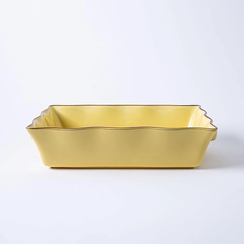 KSP Tuscana Large Rectangle Fluted Bakeware with Handle