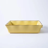 KSP Tuscana Large Rectangle Fluted Bakeware with Handle
