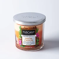 Empire Tuscany 3-Wick 'Santal Canyon' Glass Jar Candle 14oz.