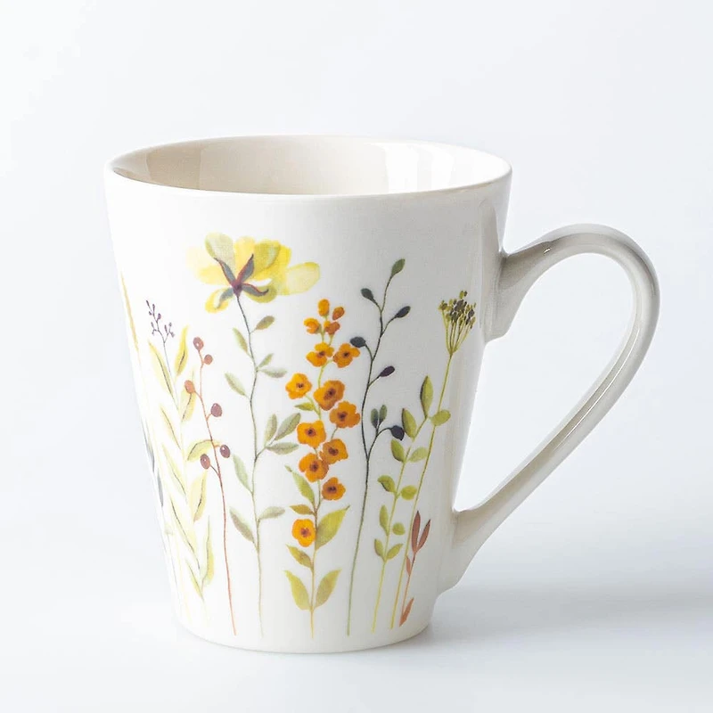 KSP Graphic 'Posey' Mug - Set of 4 (10.5oz.)