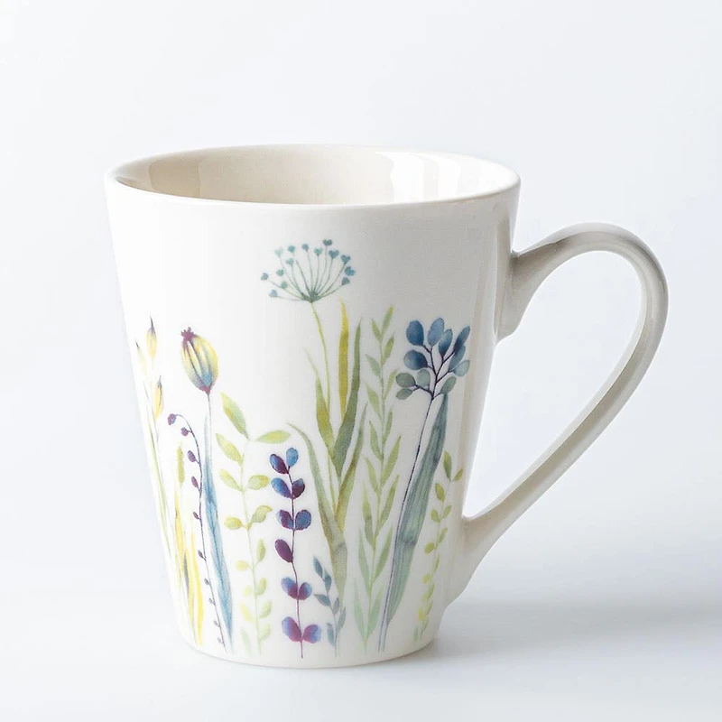 KSP Graphic 'Posey' Mug - Set of 4 (10.5oz.)