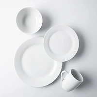 KSP Heirloom Porcelain Dinnerware - Set of 16 (White)