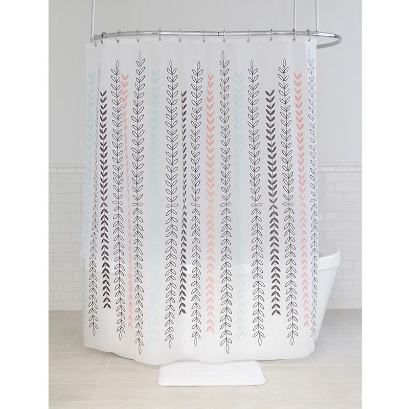 Splash Peva 'Wisteria' Shower Curtain (Blush)
