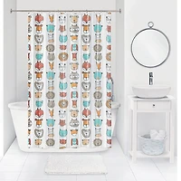 Splash Peva 'Wild Besties' Shower Curtain