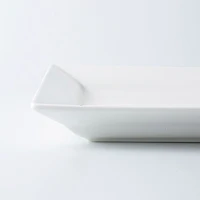 KSP Aurora Porcelain Rectangular Platter - Large (White)