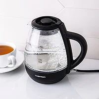 Chefman Fast-Boil Cordless Glass Kettle 1L