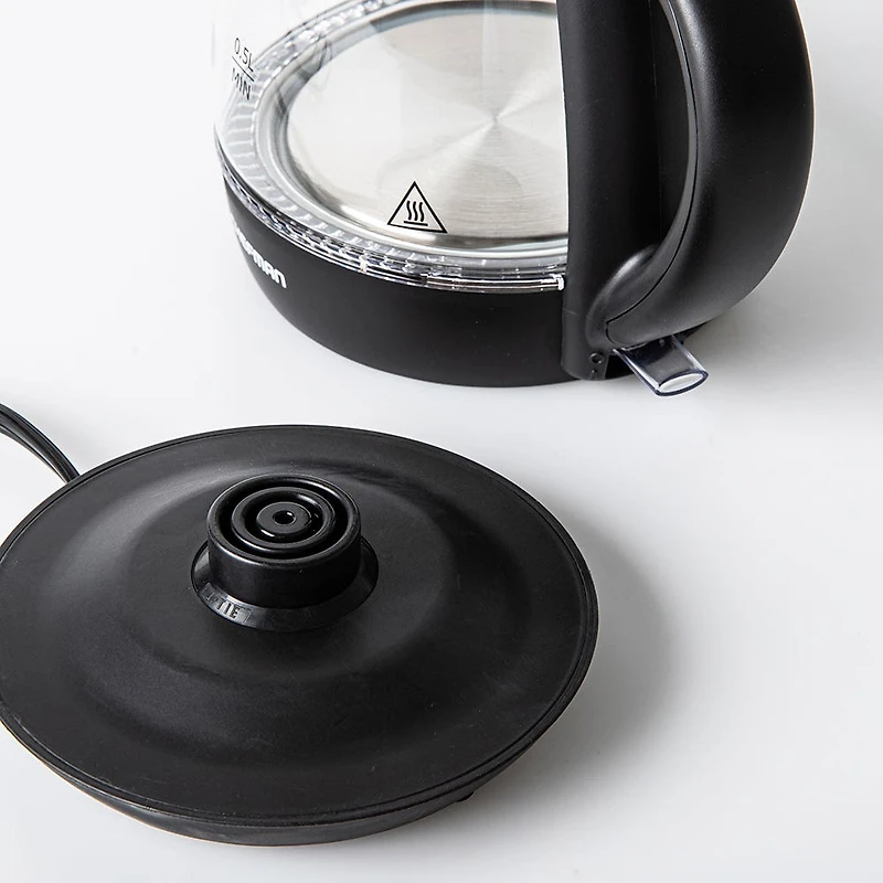 Chefman Fast-Boil Cordless Glass Kettle 1L