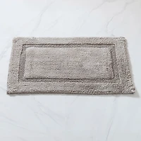 KSP Plush Single Race Track Anti-Skid Cotton Bathmat 20x32" (Lt