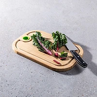 KSP Tavola Bamboo Cutting Board with Hole (Natural