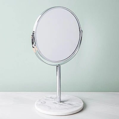 Upper Canada Danielle Pencil '5x' Vanity Mirror (Marble)