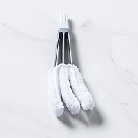Casabella Eco-Friendly Microfiber Blinds Duster (White/Grey)