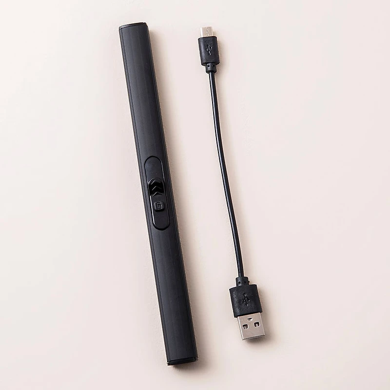 KSP Vela Rechargeable USB Lighter (Black)