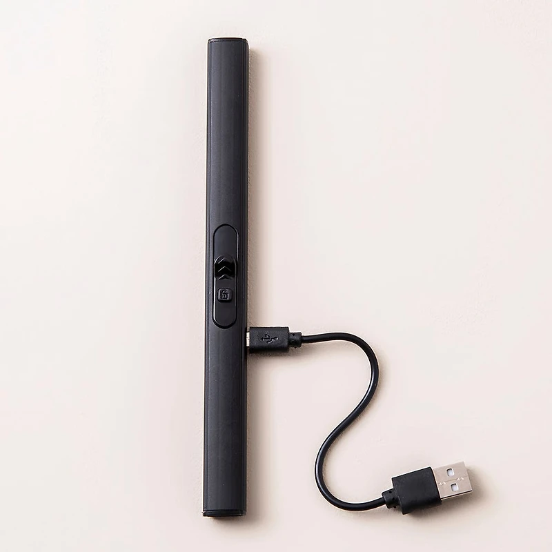 KSP Vela Rechargeable USB Lighter (Black)