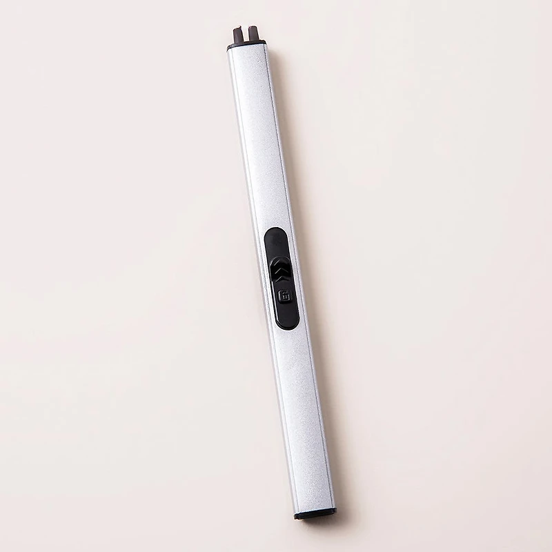 KSP Vela Rechargeable USB Lighter (Silver)