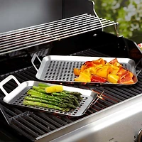 KSP Epicure BBQ Grill Topper - Set of 2 (Stainless Steel)