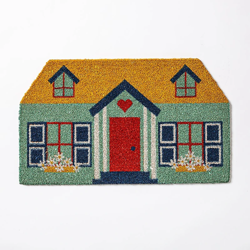 KSP Summer Coir 'House' Coir Doormat 45 x 75cm