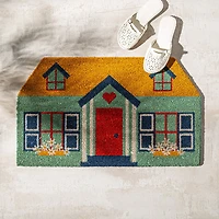 KSP Summer Coir 'House' Coir Doormat 45 x 75cm