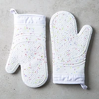 KSP Colour Splash Lined Silicone Oven Mitt