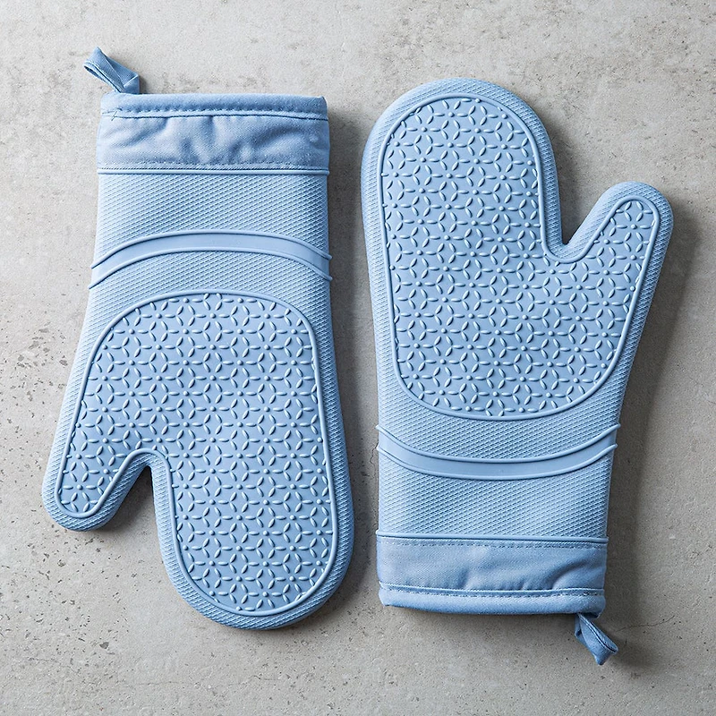 KSP Colour Splash Lined Silicone Oven Mitt