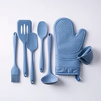 KSP Colour Splash Lined Silicone Oven Mitt