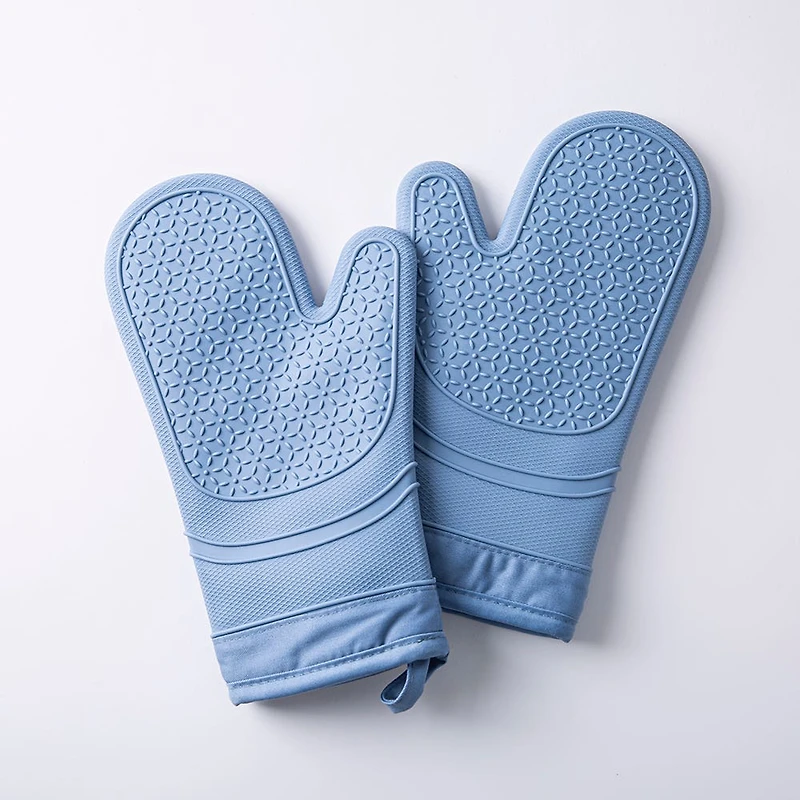 KSP Colour Splash Lined Silicone Oven Mitt
