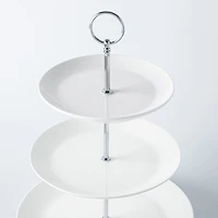 KSP Circo 3-Tier Serving Platter (White)